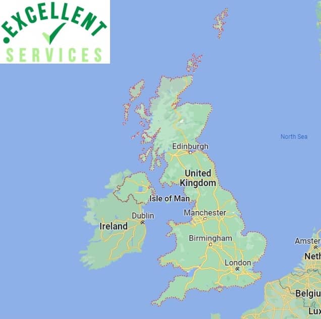 Excellent Services Area we cover